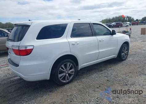 2013 Dodge Durango Sxt из США, поврежденный, VIN 1C4RDJAG8DC667514